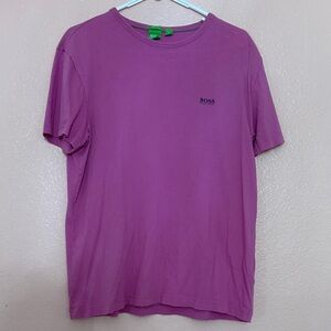 Boss Men's Vibrant Pink Tee